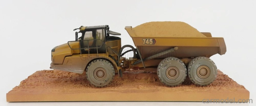 Dm-models Caterpillar Cat745 Kloubový dumper 1:50, žlutá