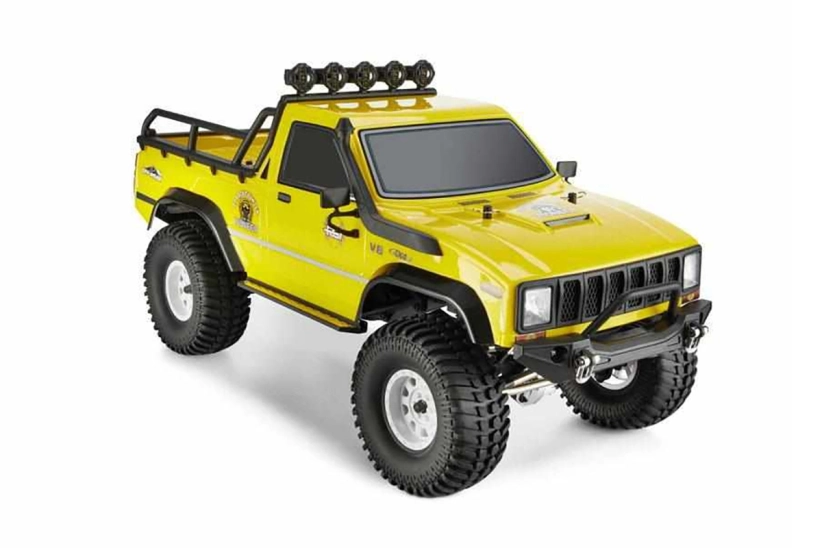 RC auto Pioneer 1/10 súprava 2,4 GHz, žltá