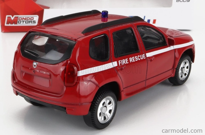 Mondomotors Dacia Duster Fire Engine 2020 1:43 Červená Bílá
