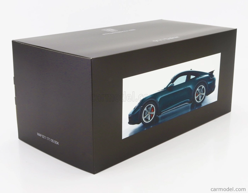 Norev Porsche 911 992 Dakar Coupe 2023 1:18 Fjord Blue Green
