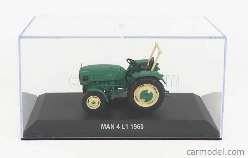 Edicola MAN 4l1 Tractor 1960 - Con Vetrina - S vitrínou 1:43 zelená
