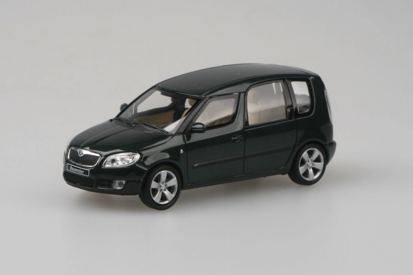 Abrex Škoda Roomster (2006) 1:43 - Zelená Highland metalíza