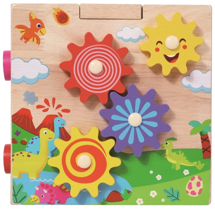 2Kids Toys Motorická kostka s labyrintem Veselá zvířátka
