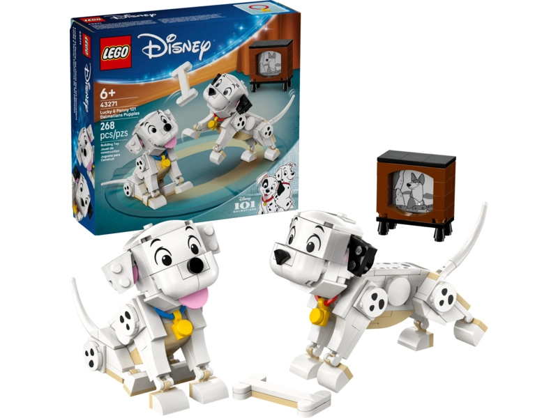 LEGO Disney - Šteniatka Lucky a Penny zo 101 dalmatíncov