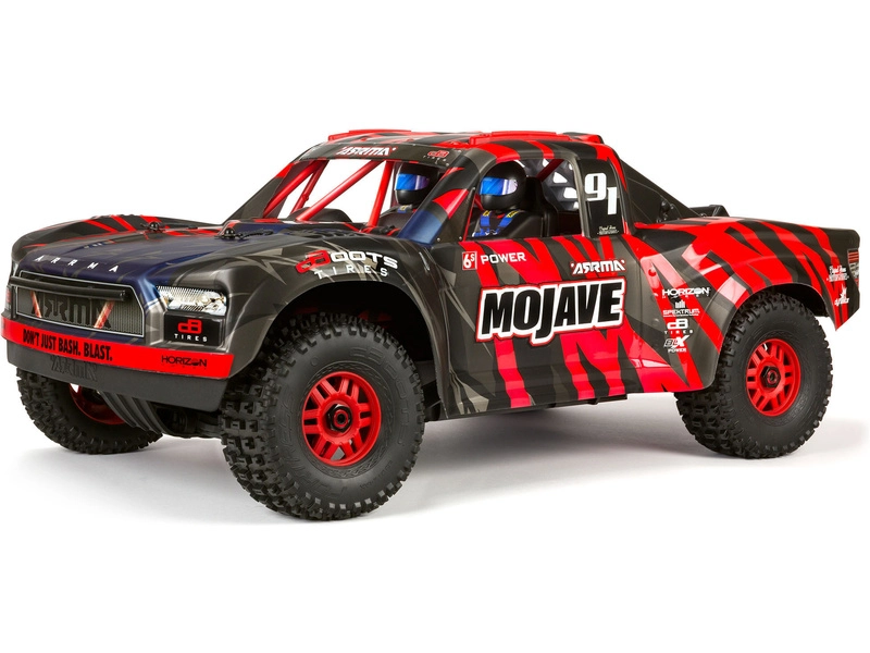 RC auto Arrma Mojave 6S BLX 1:7 4WD RTR, červená