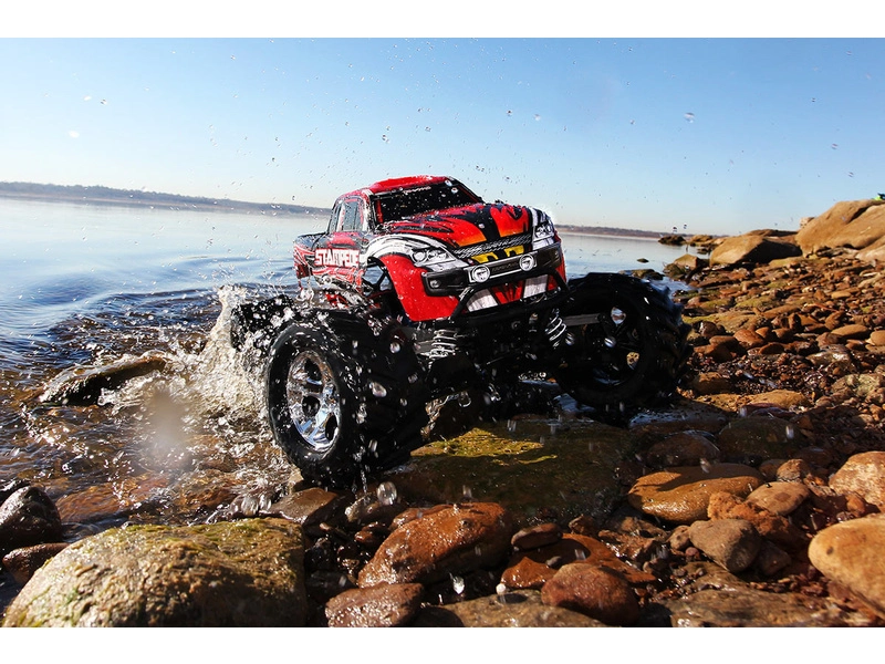 RC auto Traxxas Stampede 1:10 4WD RTR, červená