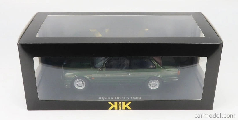 Kk-scale BMW 3-series Alpina B6 3.5 (e30) 1988 1:18 Green Met