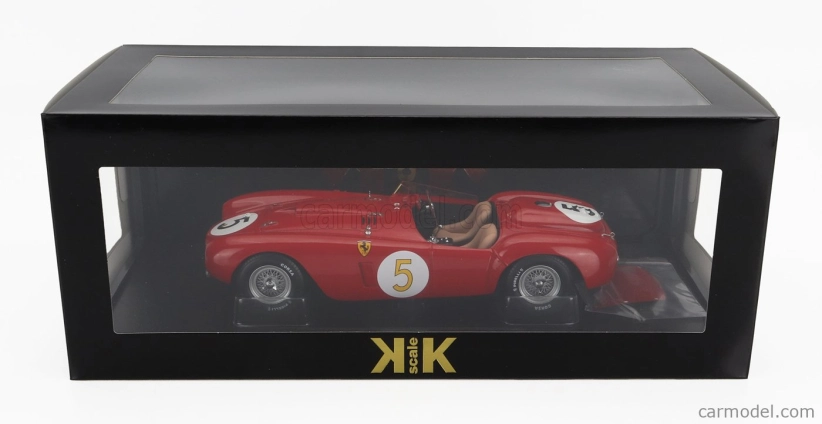 Kk-scale Ferrari 375 Plus 5.0l V12 Spider Team Scuderia Ferrari N 5 24h Le Mans 1954 Louis Rosier - Robert Manzon 1:18 Red