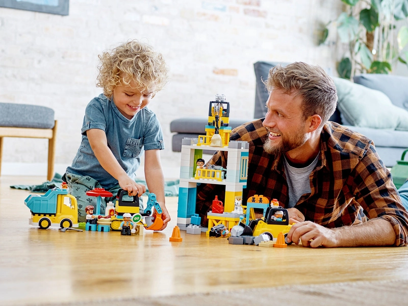 LEGO DUPLO – Stavba s vežovým žeriavom
