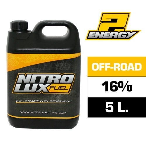 NITROLUX ENERGY 2 Off-Road 16% palivo (5 litr) - (v ceně SPD 12,84 kč/L)