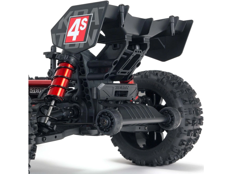 RC auto Arrma Kraton 4S V2 BLX 1:10 4WD RTR, tyrkysová