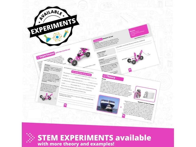 Engino Creative Engineering 20 modelov Dievča