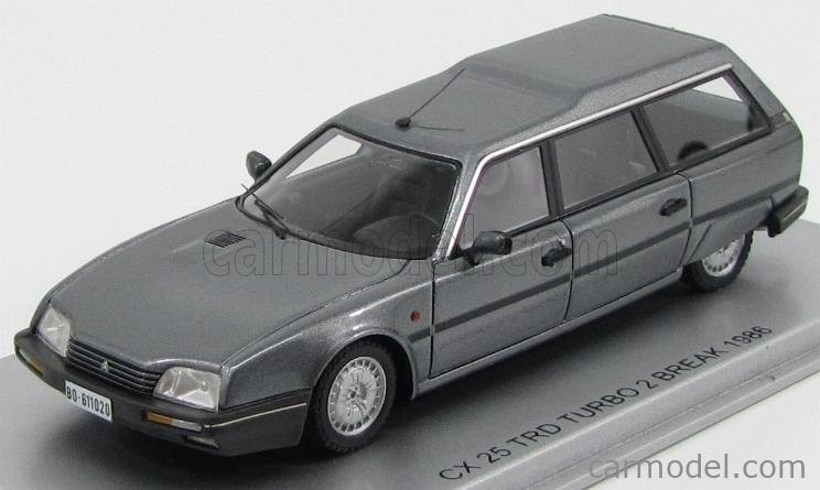Kess-model Citroen Cx 25 Trd Turbo 2 Break 1986 1:43 Grey Met Evb