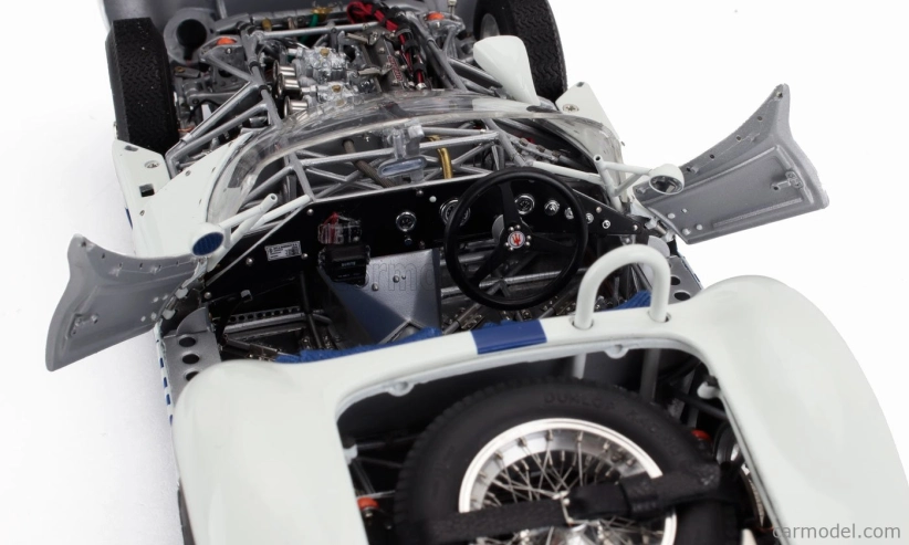 Cmc Maserati Tipo 61 2.9l S4 Spider Birdcage N 66 Winner Castle Rock Colorado Scca 1960 Jim Hall 1:18 Bílá Modrá