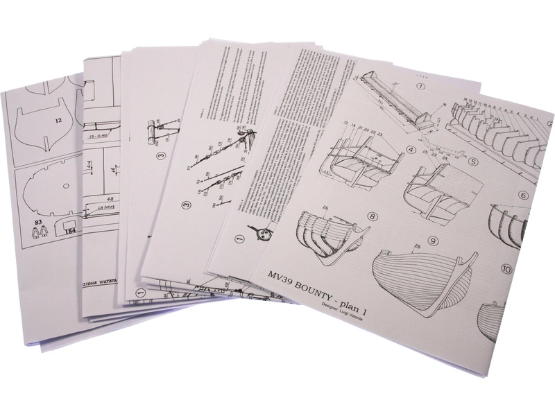 MAMOLI H.M.S. Bounty 1787 1:64 kit