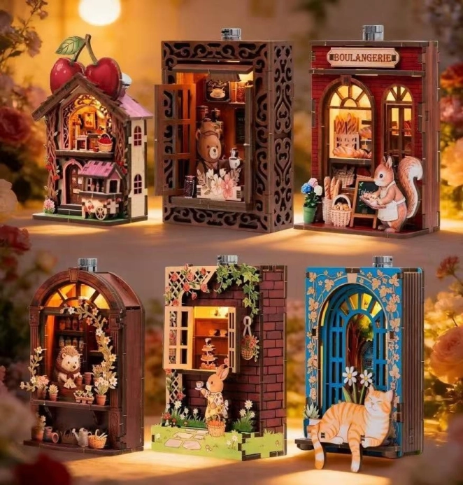 2Kids Toys 3D dřevěná skládačka Magnet Králíčkova cukrárna
