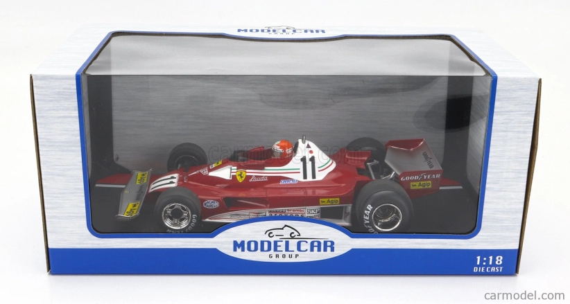 Mcg Ferrari F1 312t2b Team Scuderia Ferrari Spa Sefac N 11 1:18, červená