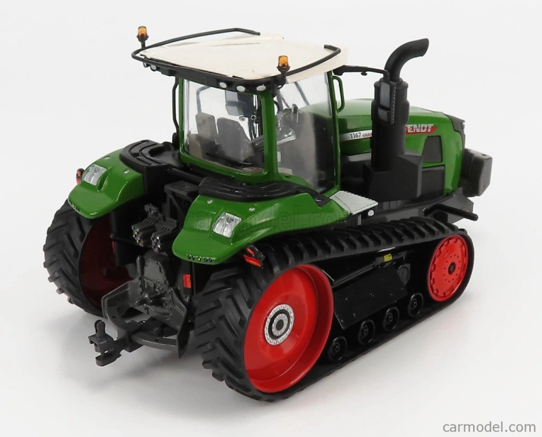 Dm-models Fendt Vario Mt 1167 Traktor Cingolato 2020 1:32 Zelená biela