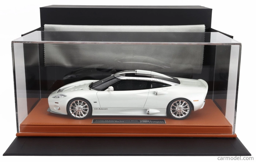 Topmarques Spyker C8 Aileron 2011 1:18 Cumulus White Met