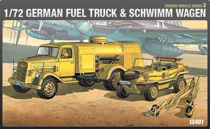 Academy German Fuealtank a Shiwimm (1:72)