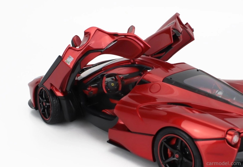 Bbr-models Ferrari Laferrari 2013 - Personal Car Lewis Hamilton 1:18 Red Met