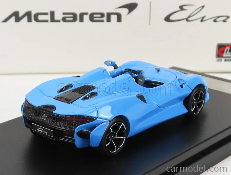 LCD model Mclaren Elva 2020 1:64 Light Blue