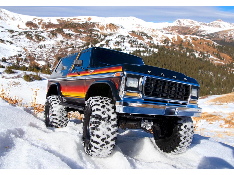 RC auto Traxxas TRX-4 Ford Bronco 1979 1:10 RTR, červená