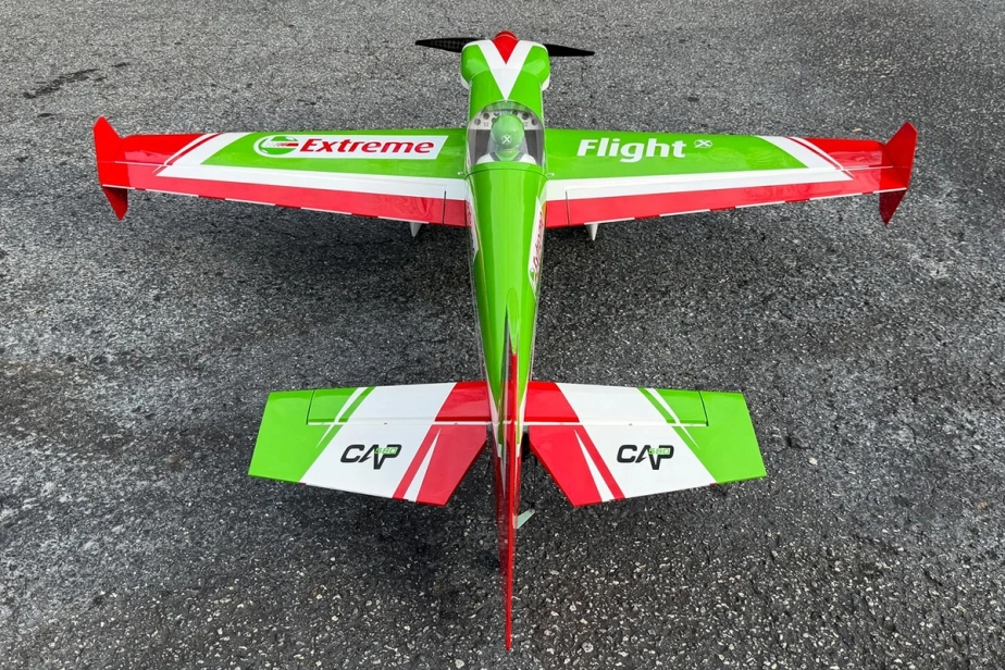67" CAP 232 - Zelená/Červená 1,7m