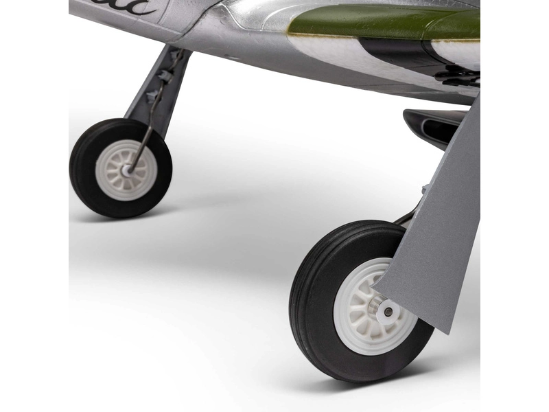 RC letadlo E-flite P-51D Mustang 1.0m AS3X+ SAFE Select BNF Basic