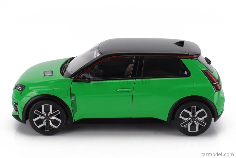 Norev Renault R5 E-tech 2024 1:18 Pop Zelená Černá