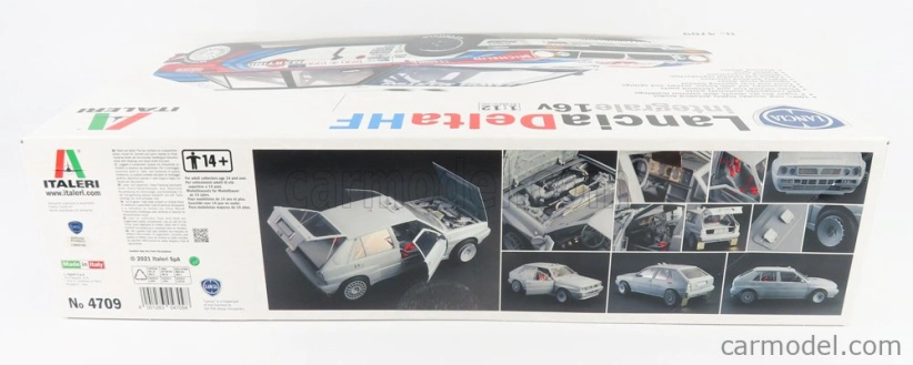 Italeri Lancia Delta Hf Integrale Martini 16v N 1 Rally Montecarlo 1990 M.biasion - T.siviero + Delta Hf Integrale Martini 16v N 7 Winner Rally Montecarlo 1990 D.auriol - B.occelli 1:12 /