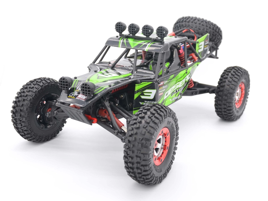 ROZBALENO-RC auto buggy Eagle 3 RTR 4WD 1:12, zelená