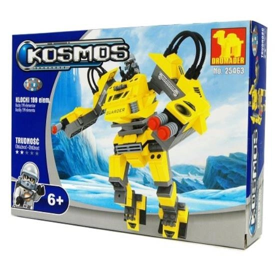 Stavebnice Ausini 25463 Robot Guarder - kostky rozměrově shodné s Lego