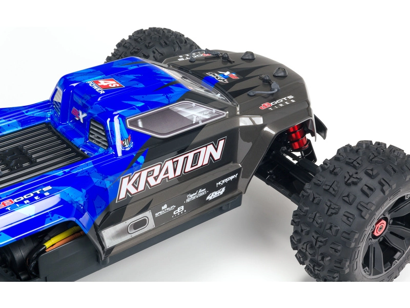 RC auto Arrma Kraton 4S V2 BLX 1:10 4WD RTR, černá
