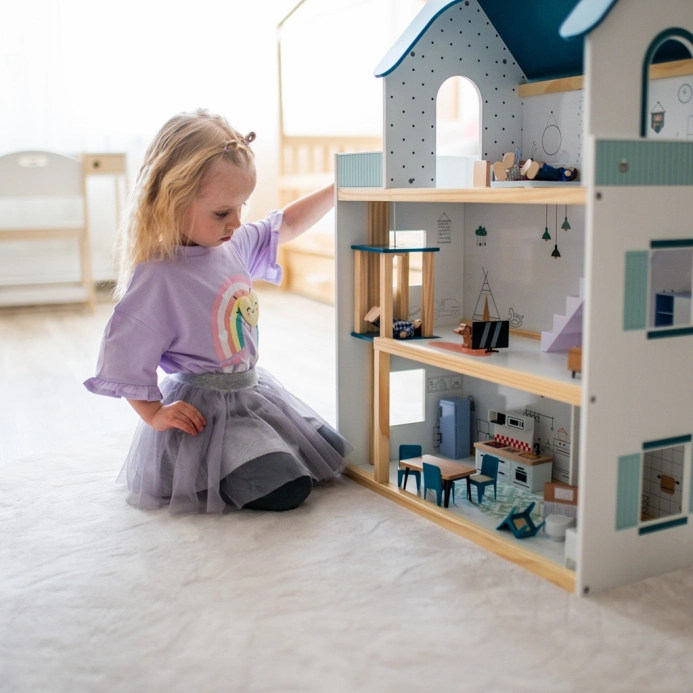 2Kids Toys Domček pre bábiky Barbora s príslušenstvom