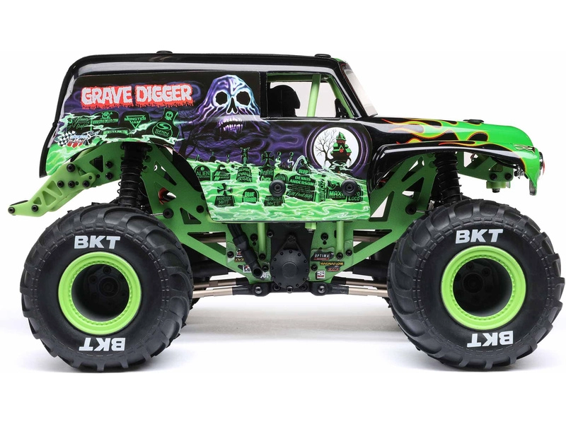 RC auto Losi Mini LMT 1:18 4WD RTR Grave Digger