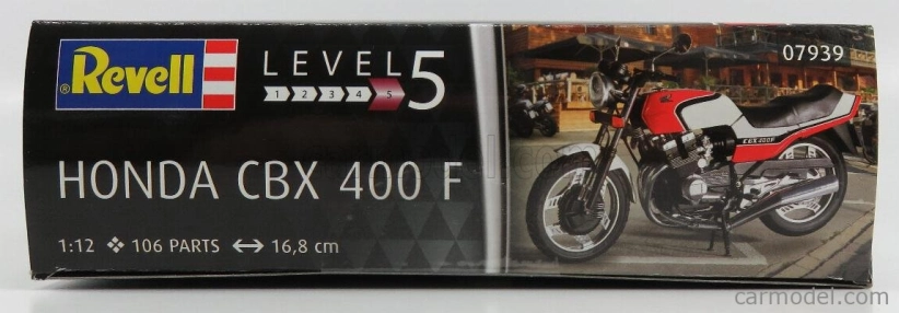 Revell-kit Honda Cbx 400f 1982 (cm. 16.8) 1:12 /