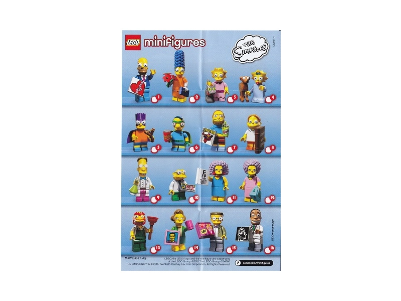 LEGO Minifigurky - Simpsonovi 2. série