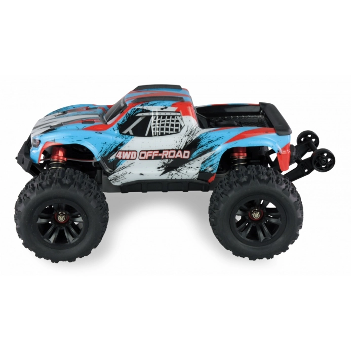 BAZAR – RC auto Hyper Go Monster Truck s bezkomutátorovým motorom, modro-biele