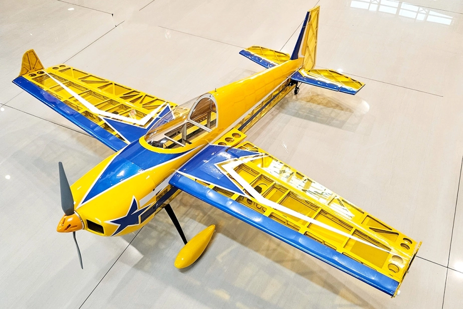 Laser 200 1,22m Žlutá NightFly