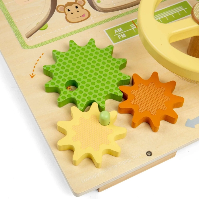 Bigjigs Toys Activity board Džungle - poškozený obal