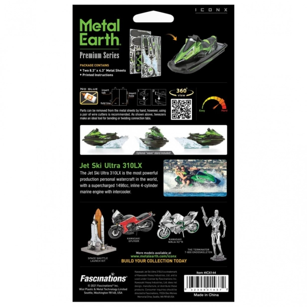 Kawasaki Jet Ski Ultra 310XL oceľová súprava