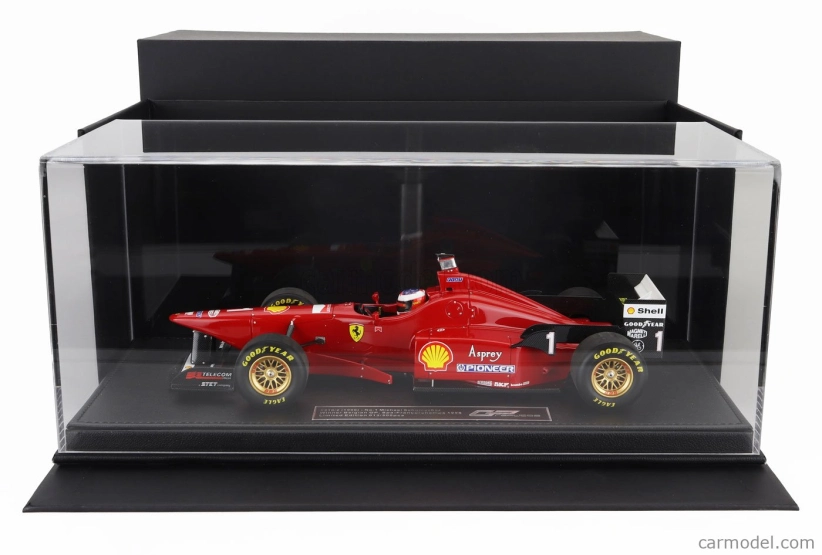 Gp-repliky Ferrari F1 F310/2 N 1 Winner Spa Belgian Gp (s figúrkou pilota) 1996 Michael Schumacher 1:18 červená