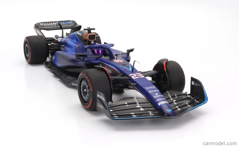 Minichamps Williams F1  Fw45 Team Williams Racing N 23 Season 2023 Alexander Albon 1:18 Blue