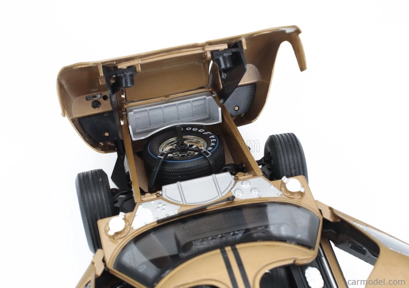 Shelby-collectibles Ford usa Mercury Gt40 Mkii 7.0l V8 Team Holman & Moody N 4 24h Daytona 1967 Mark Donohue - Peter Revson 1:18 Copper Met
