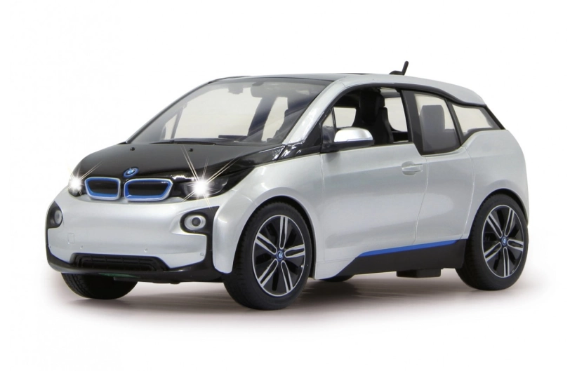 RC auto BMW I3, stříbrná