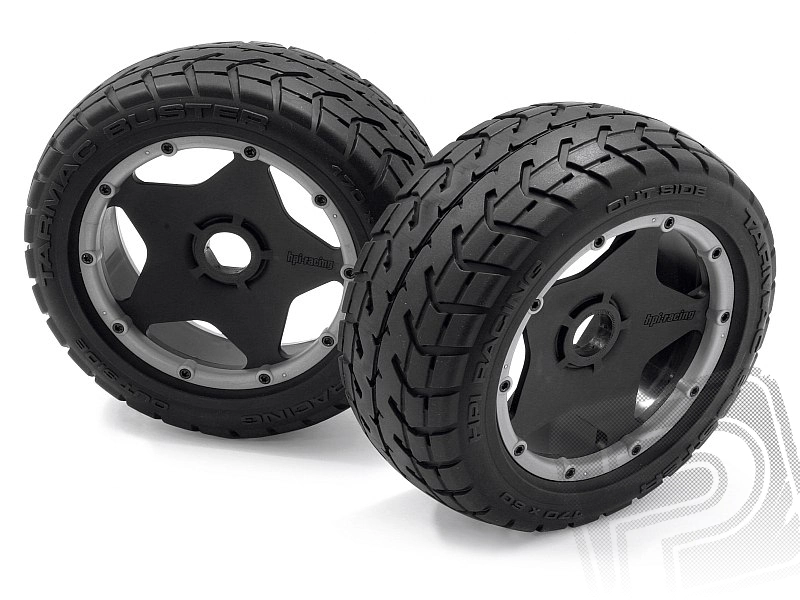 Nalepené pneu TARMAC BUSTER RIB, M směs (přední)