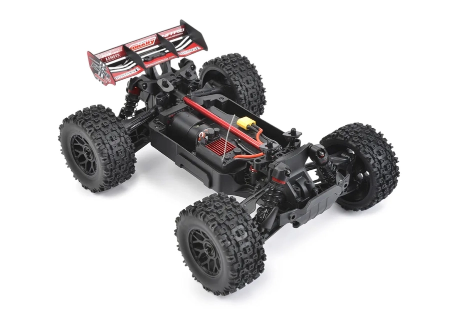 PUNISHER XD - RTR - Brushed 2S - Červená