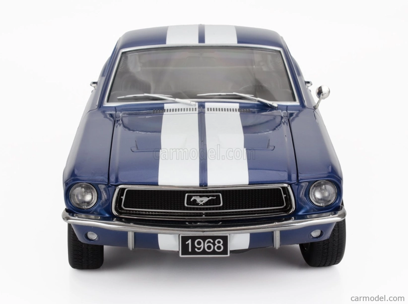 Kk-scale Ford usa Mustang Gt Fastback Coupe 1968 1:12 Blue White