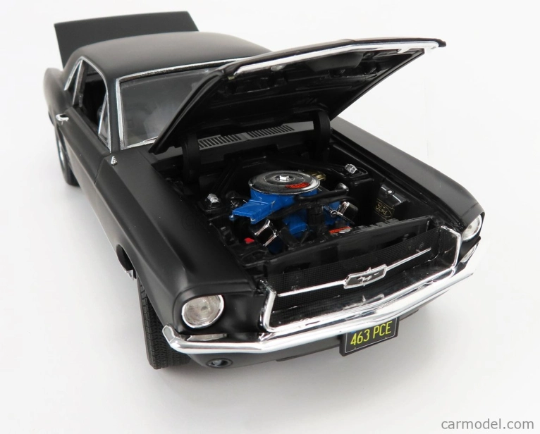 Greenlight Ford usa Mustang Coupe 1967 - Adonis Creed's 1:18 Matt Black